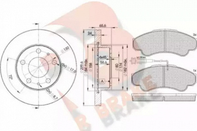 R BRAKE 3r15224682 -  